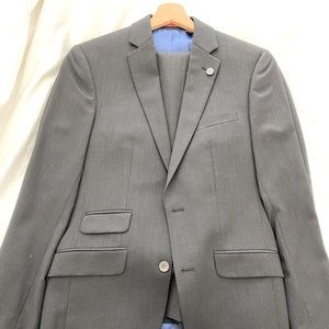 TED BAKER Suit / black / with pants / 36R